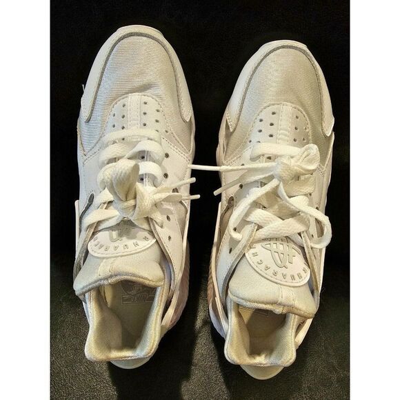 Nike Air Huarache White/Pure Platinum DH4439-102 Women's Size 6 Men's Size 4.5 - Picture 12 of 16